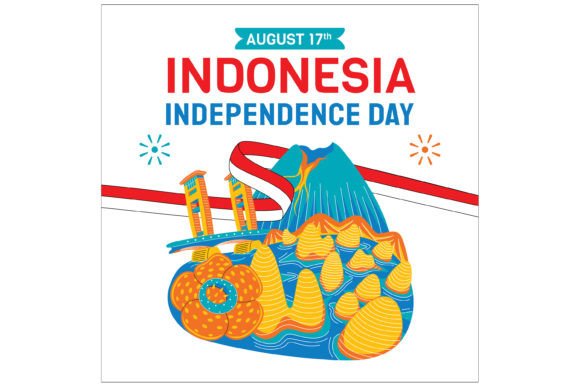 Celebrate with Indonesia Independence Day Template 17
