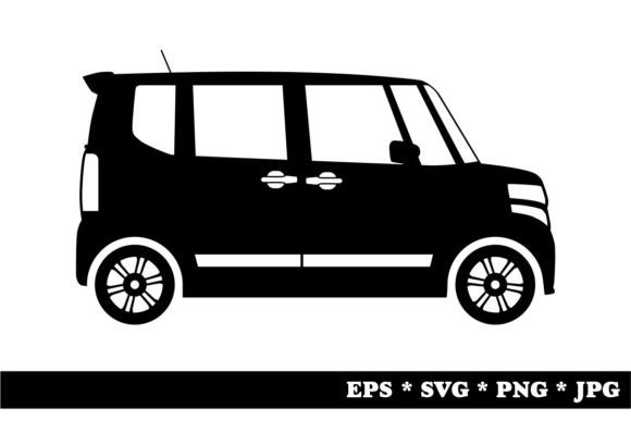 Exploring the Versatility of a Silhouette of a Modern Car