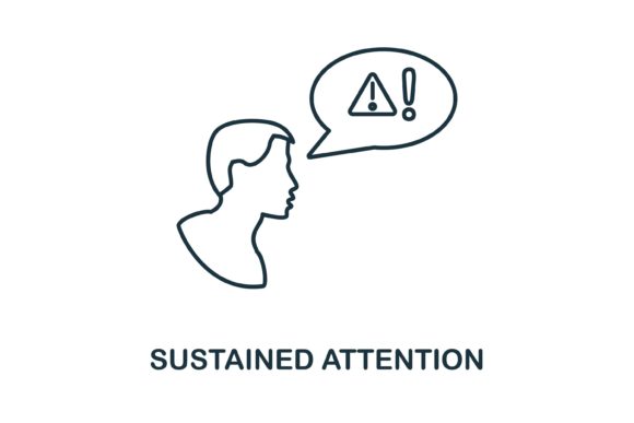 Understanding Sustained Attention: The Icon and Its Significance in Cognitive Skills
