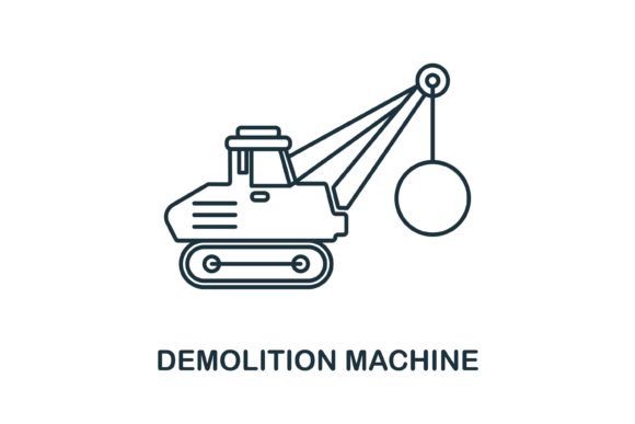 Understanding the Versatility and Utility of the Demolition Machine Icon