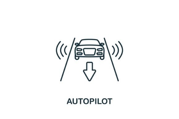 Unlocking Creativity with the Autopilot Icon: A Versatile AI Symbol for Modern Design